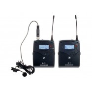 Sennheiser EW 122 P G4 - G-Band Radiomicrofono Lavalier per Telecamera (G-Range)...
