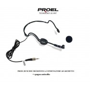 Proel HCM38 Microfono ad Archetto 4 poli Mini Jack 3,5mm